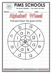 Rich Rusults on Google's SERP when searching for 'Alphabet wheels worksheets'