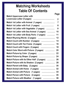 Rich Results on Google's SERP when searching for 'Matching-Worksheets'